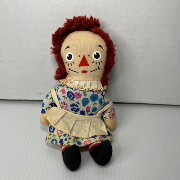 Vintage Knickerbocker Small Raggedy Ann Doll Collectible Republic of China RARE - Picture 1 of 10